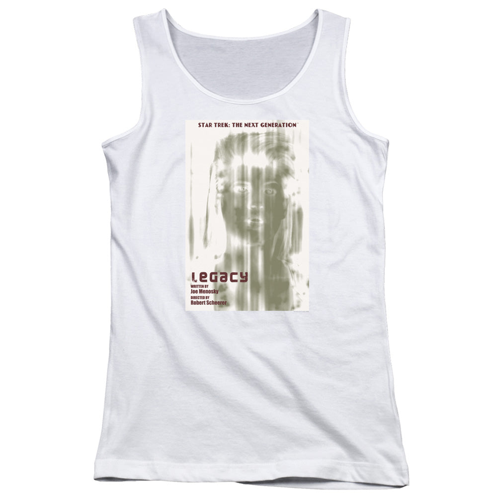 Star Trek Tng Season 4 Episode 6 Womens Tank Top Shirt White