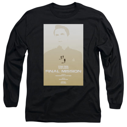 Star Trek Tng Season 4 Episode 9 Mens Long Sleeve Shirt Black Officially Licensed Officially Licensed