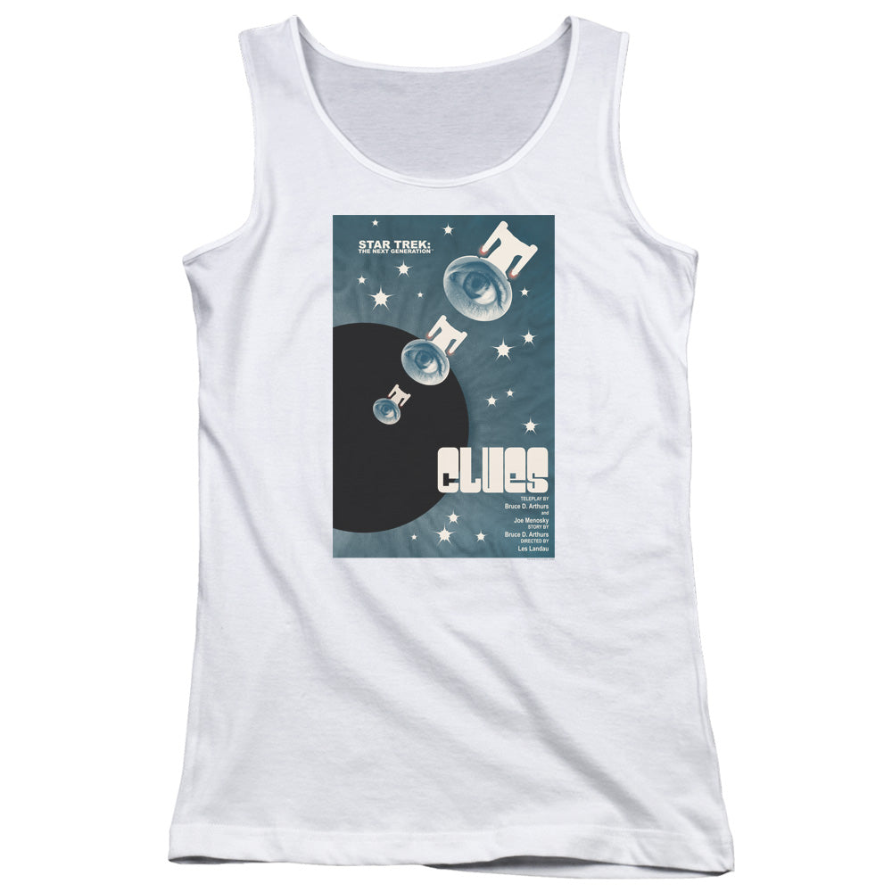 Star Trek Tng Season 4 Episode 14 Womens Tank Top Shirt White