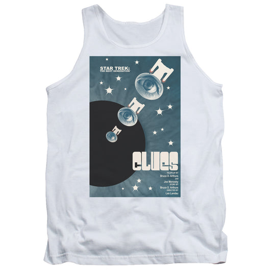 Star Trek Tng Season 4 Episode 14 Mens Tank Top Shirt White