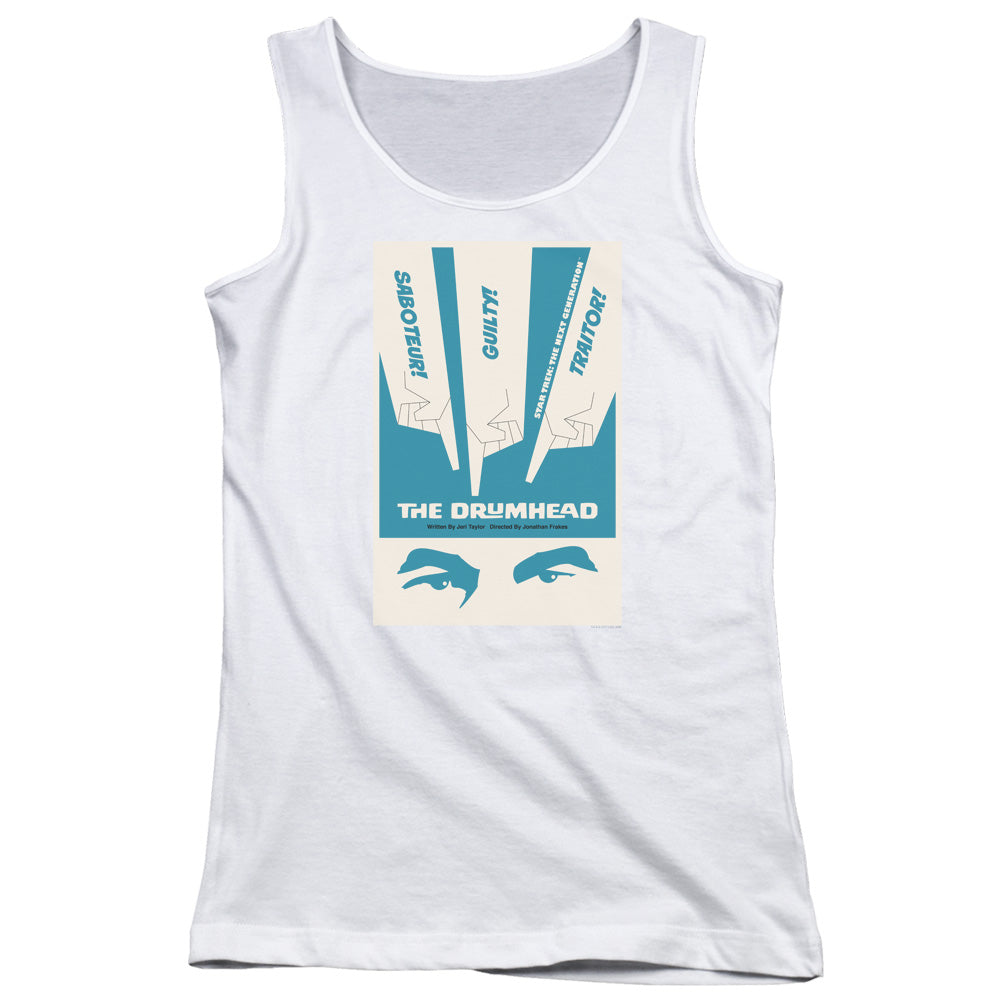 Star Trek Tng Season 4 Episode 21 Womens Tank Top Shirt White