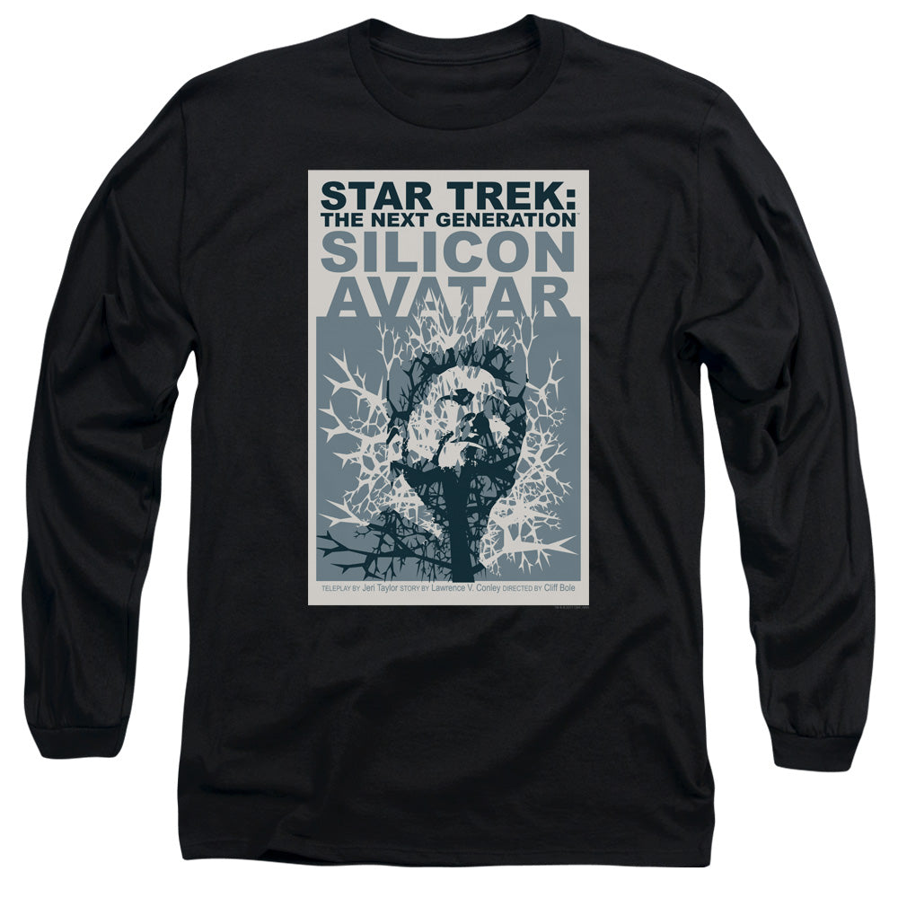 Star Trek Tng Season 5 Episode 4 Mens Long Sleeve Shirt Black Officially Licensed Officially Licensed