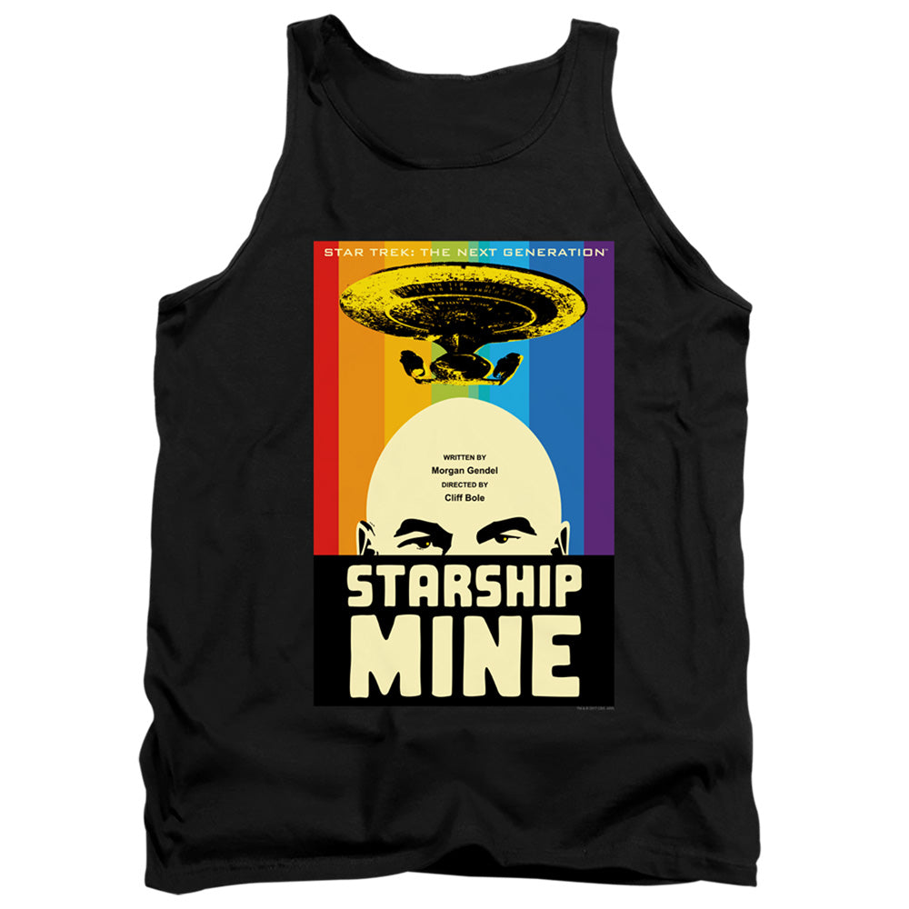 Star Trek Tng Season 6 Episode 18 Mens Tank Top Shirt Black