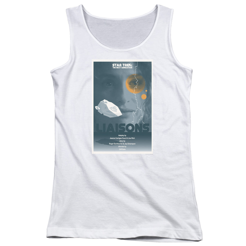 Star Trek Tng Season 7 Episode 2 Womens Tank Top Shirt White