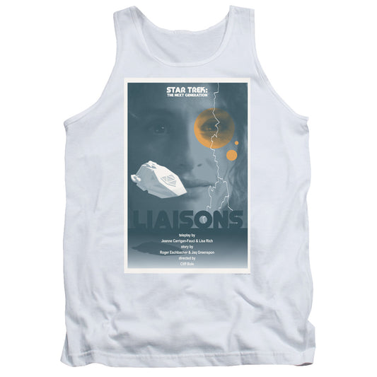 Star Trek Tng Season 7 Episode 2 Mens Tank Top Shirt White