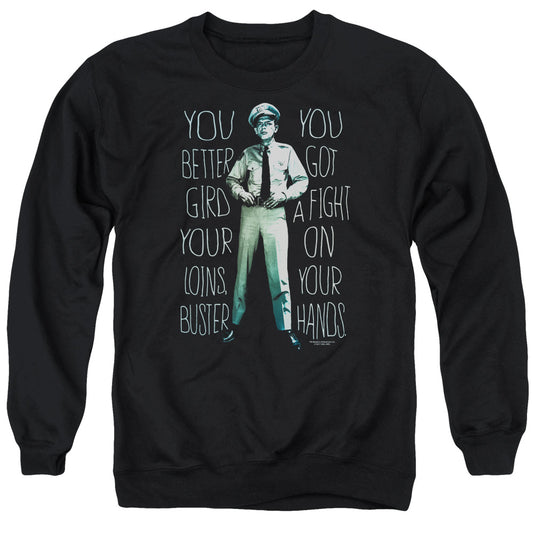 Andy Griffith Show Fight Mens Crewneck Sweatshirt Black