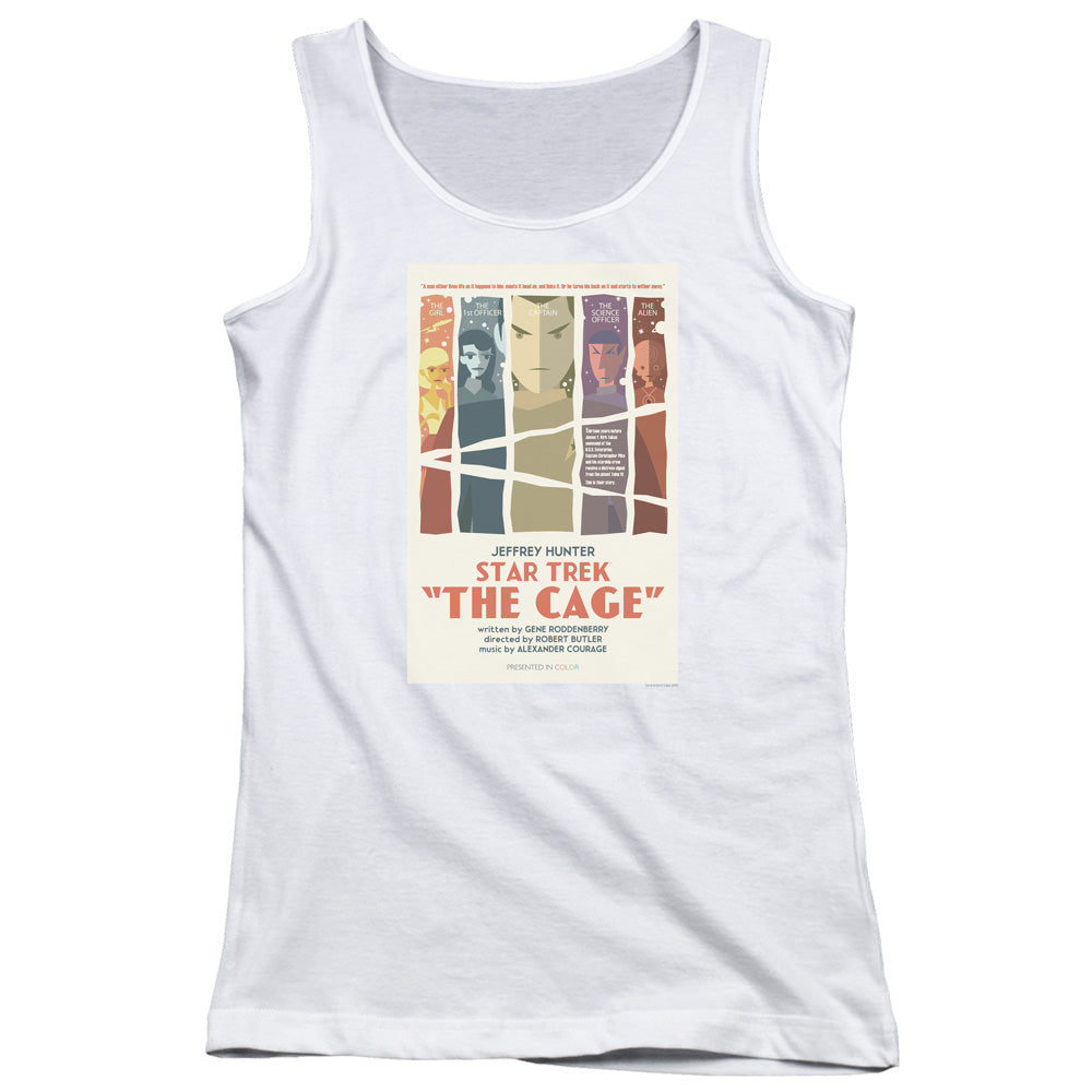 Star Trek Tos Episode 80 Womens Tank Top Shirt White