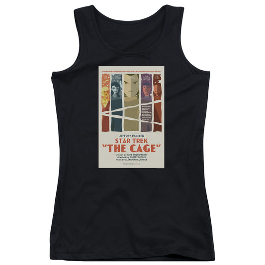 Star Trek Tos Episode 80 Womens Tank Top Shirt Black