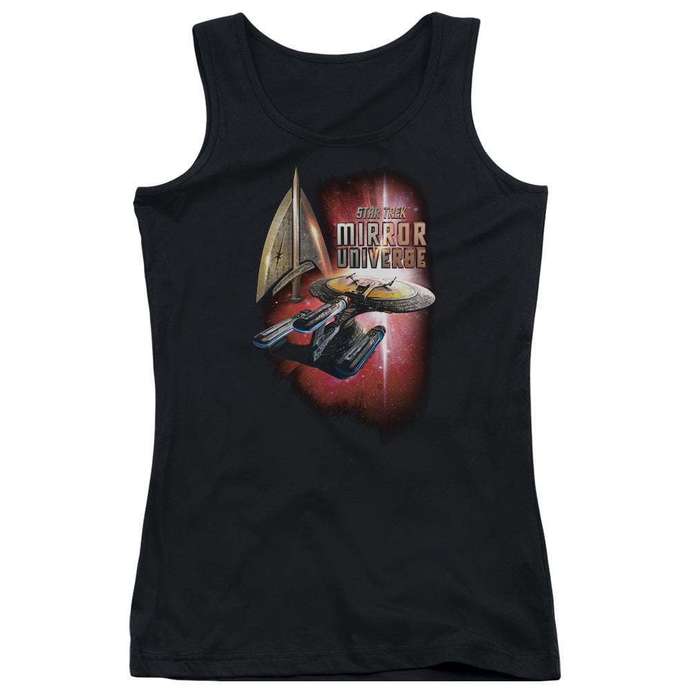 Star Trek Mirror Enterprise Womens Tank Top Shirt Black