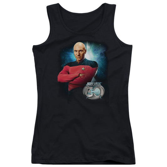 Star Trek Picard 30 Womens Tank Top Shirt Black