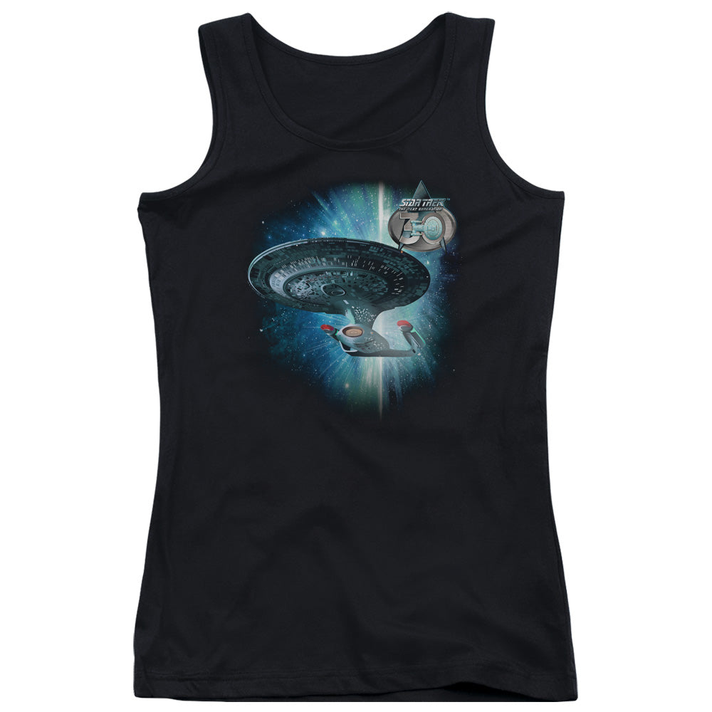 Star Trek Ship 30 Womens Tank Top Shirt Black