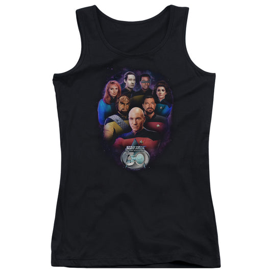 Star Trek Crew 30 Womens Tank Top Shirt Black