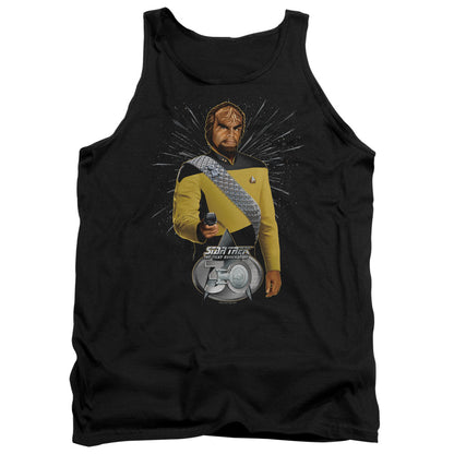 Star Trek Worf 30 Mens Tank Top Shirt Black