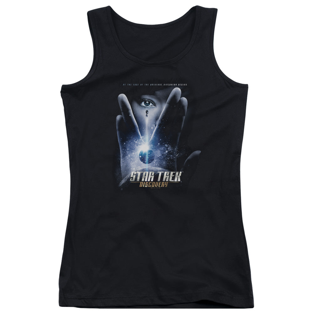 Star Trek Discovery Discovery Begins Womens Tank Top Shirt Black