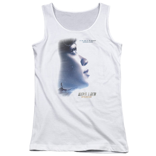 Star Trek Discovery Discovery Begins Womens Tank Top Shirt White