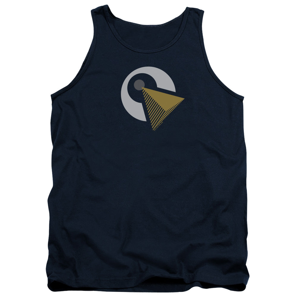 Star Trek Discovery Vulcan Logo Mens Tank Top Shirt Navy