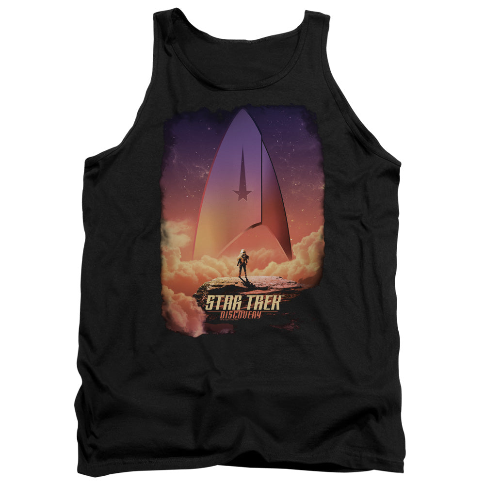 Star Trek Discovery The Explorer Mens Tank Top Shirt Black