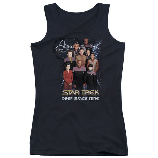 Star Trek Ds9 Crew Womens Tank Top Shirt Black