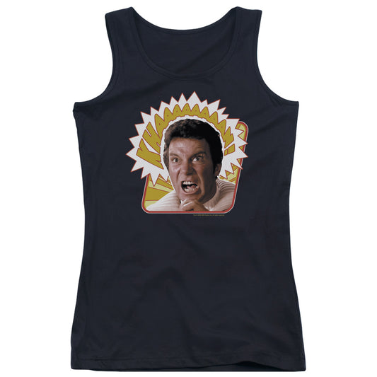 Star Trek Khaaaaaan Womens Tank Top Shirt Black