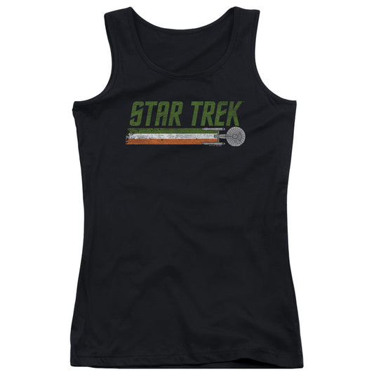 Star Trek Irish Enterprise Womens Tank Top Shirt Black