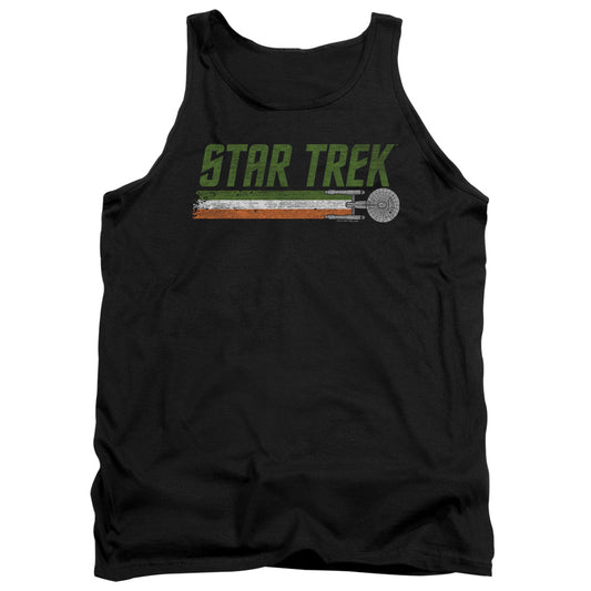 Star Trek Irish Enterprise Mens Tank Top Shirt Black