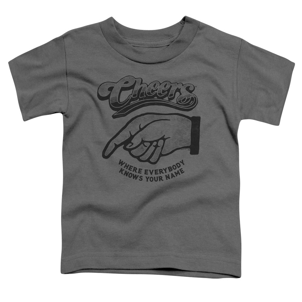 Cheers the Standard Toddler Kids Youth T Shirt Charcoal Officially Licensed