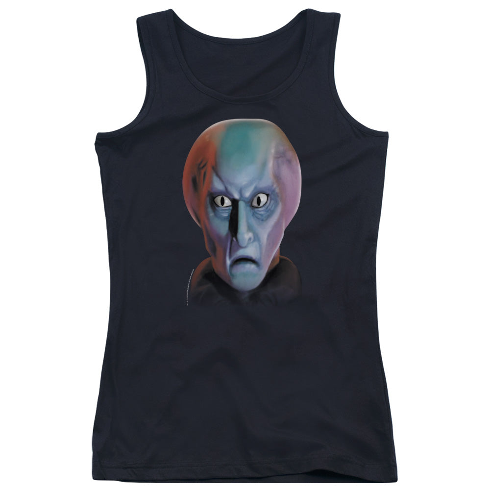 Star Trek Balok Head Womens Tank Top Shirt Black