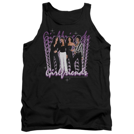 Girlfriends Girlfriends Mens Tank Top Shirt Black