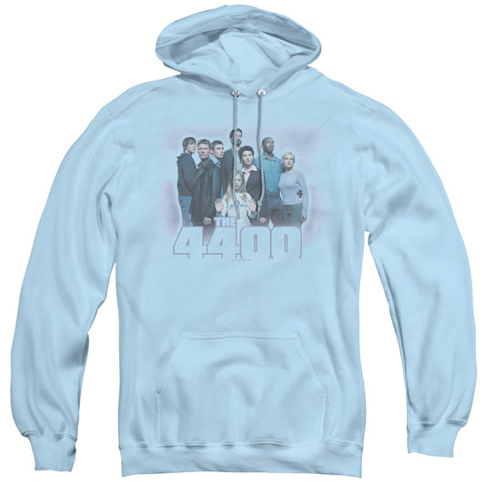 4400 By The Lake Mens Hoodie Light Blue