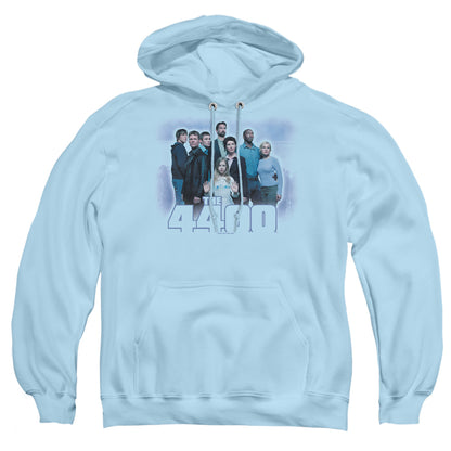 4400 By The Lake Mens Hoodie Light Blue