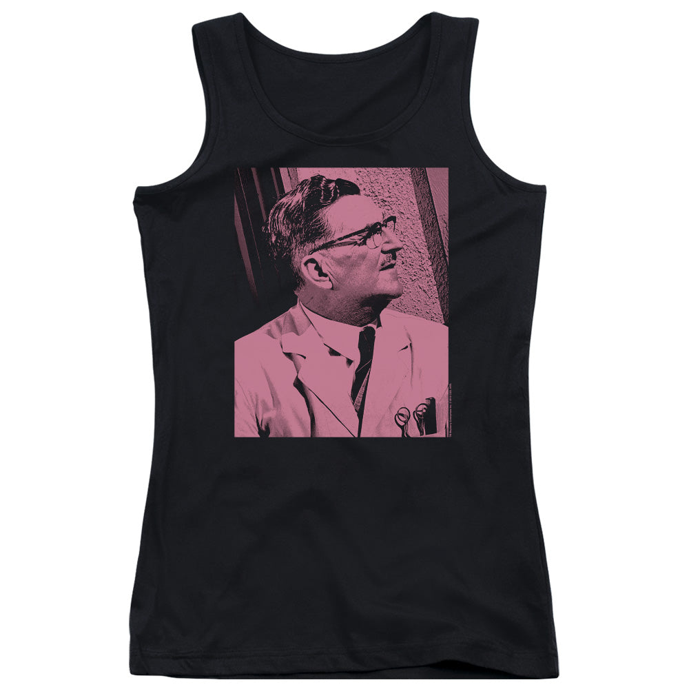 Andy Griffith Floyd Lawson Womens Tank Top Shirt Black