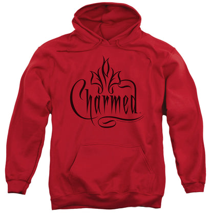 Charmed Charmed Logo Mens Hoodie Red Officially Licensed