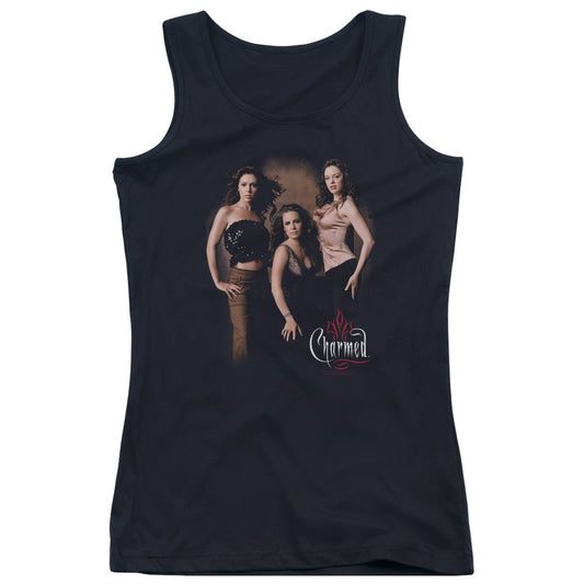 Charmed Three Hot Witches Womens Tank Top Shirt Black