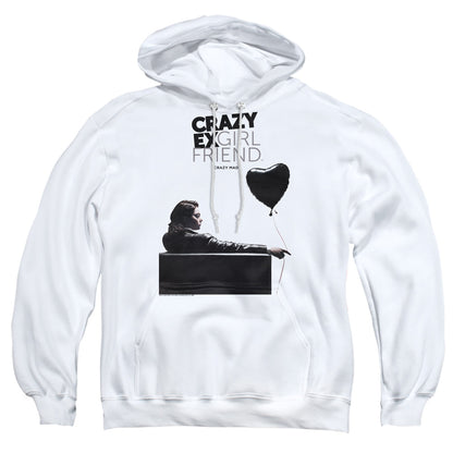 Crazy Ex Girlfriend Crazy Mad Mens Hoodie White Officially Licensed