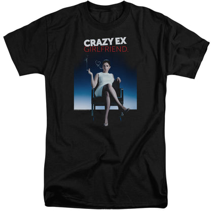 Crazy Ex Girlfriend Crazy Instinct Mens Tall T Shirt Black Officially Licensed