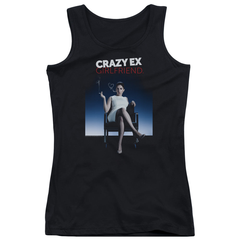 Crazy Ex Girlfriend Crazy Instinct Womens Tank Top Shirt Black