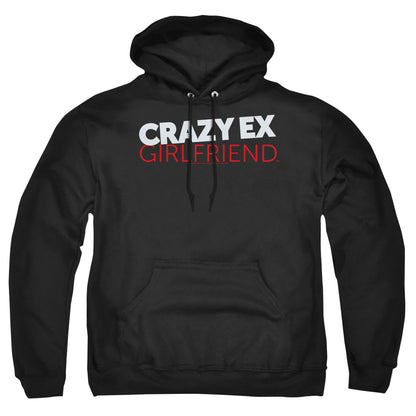 Crazy Ex Girlfriend Crazy Logo Mens Hoodie Black Officially Licensed