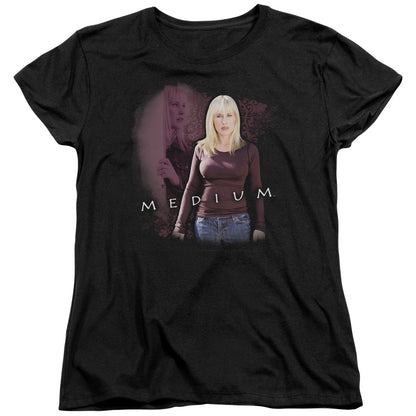 Medium Medium Womens T Shirt Black Officially Licensed