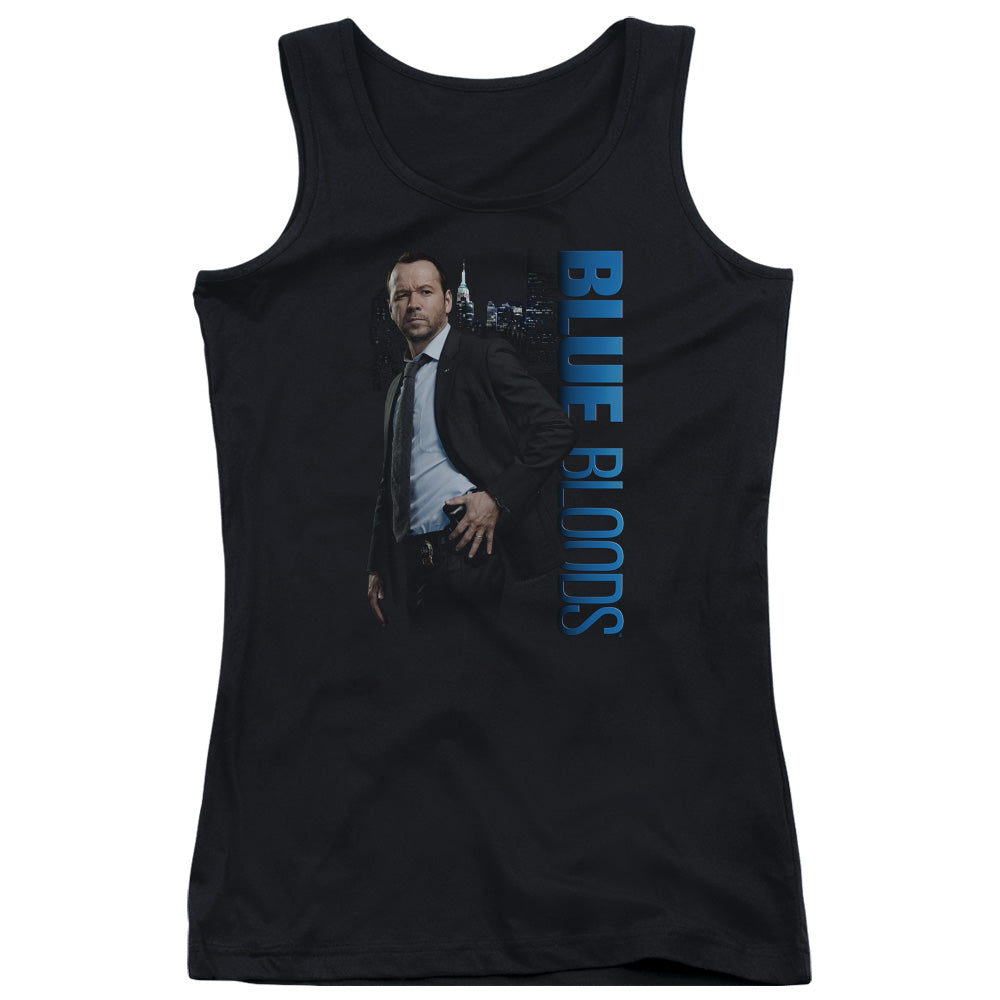 Blue Bloods Danny Womens Tank Top Shirt Black