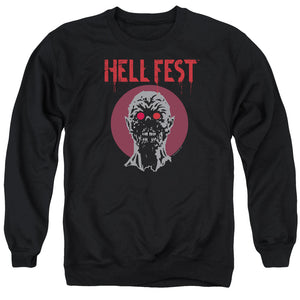 Hell Fest Logo Mens Crewneck Sweatshirt Black