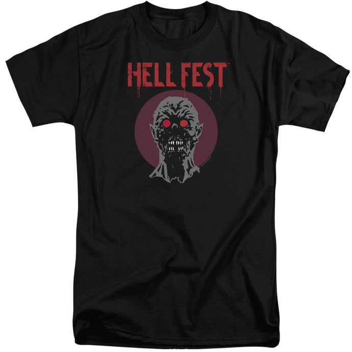 Hell Fest Logo Mens Tall T Shirt Black