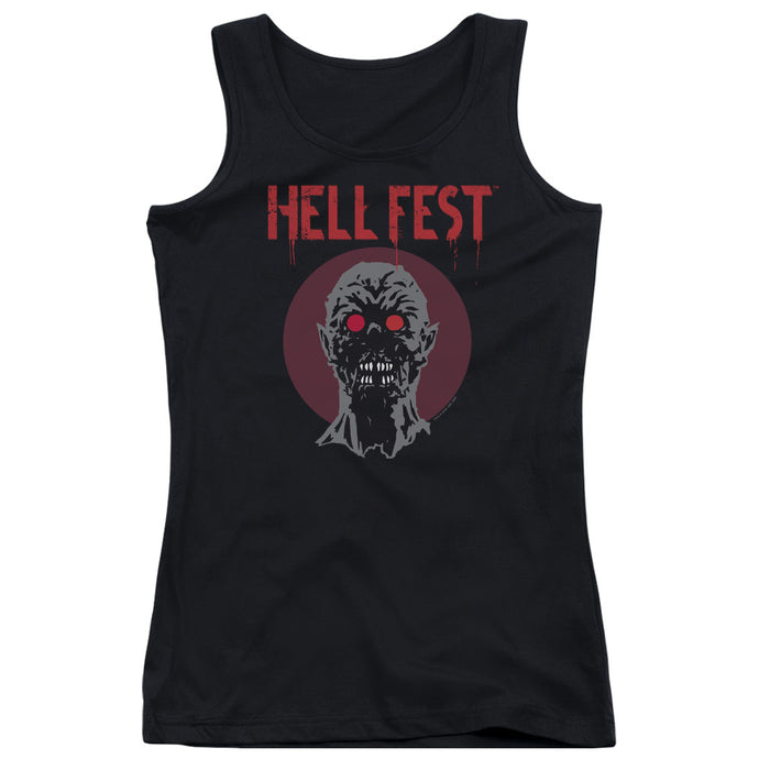 Hell Fest Logo Womens Tank Top Shirt Black