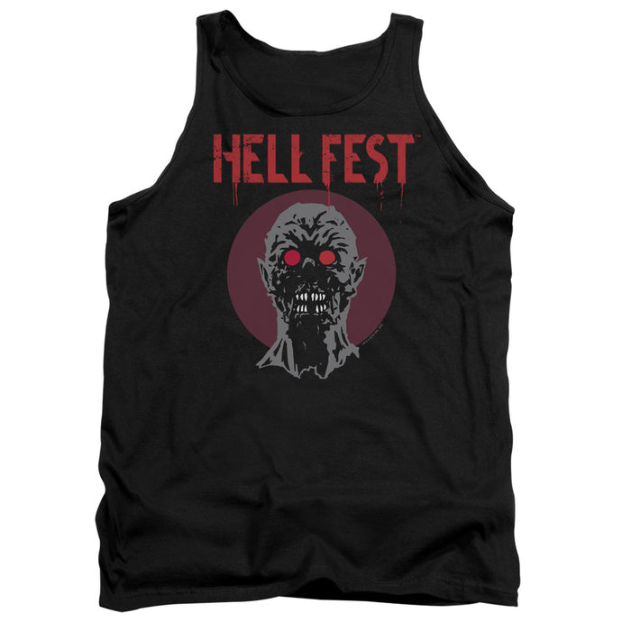 Hell Fest Logo Mens Tank Top Shirt Black