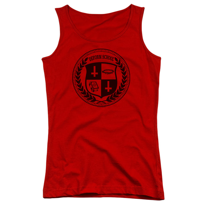 Hell Fest Deform School Womens Tank Top Shirt Red