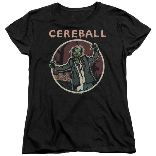 Hell Fest Cereball Womens T Shirt Black