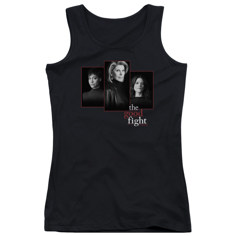 The Good Fight the Good Fight Cast Womens Tank Top Shirt Black