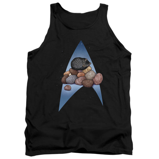 Star Trek Five Year Nap Mens Tank Top Shirt Black