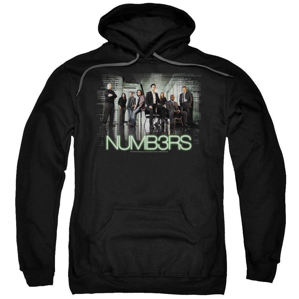 Numb3Rs Numbers Cast Mens Hoodie Black Officially Licensed