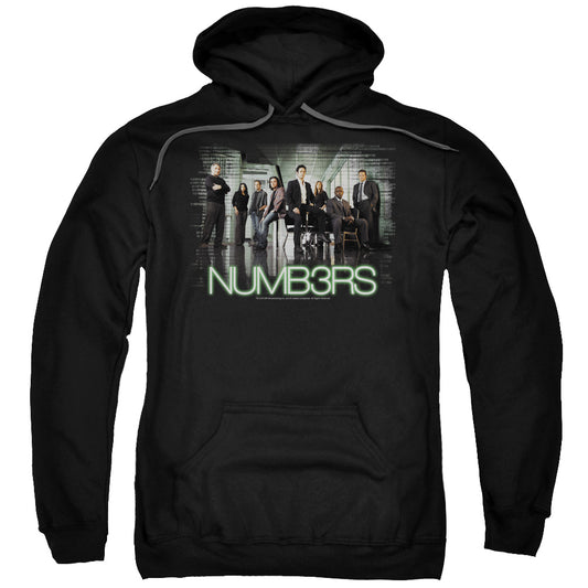 Numb3Rs Numbers Cast Mens Hoodie Black Officially Licensed