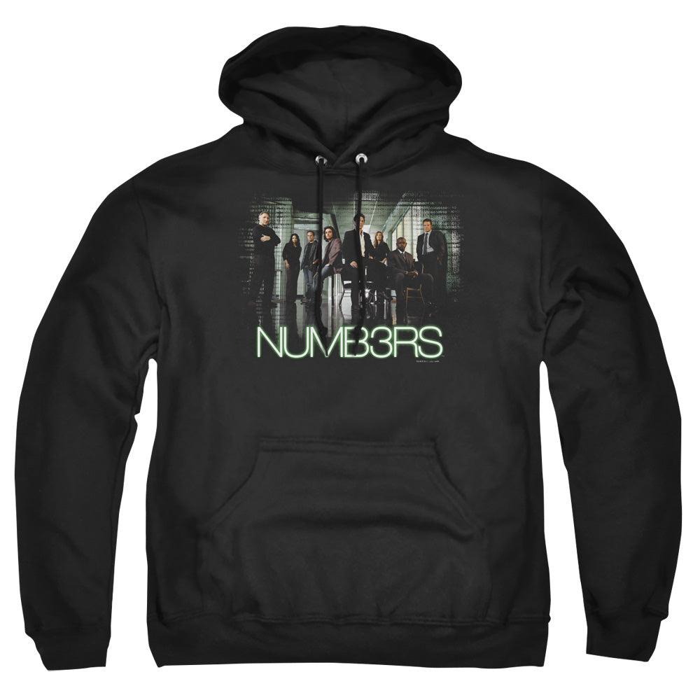 Numb3Rs Numbers Cast Mens Hoodie Black Officially Licensed